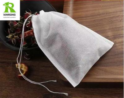 China Eco-friendly.clean pp tea bag 8*12cm non woven coffee bag filter tea bag for seasoning for sale