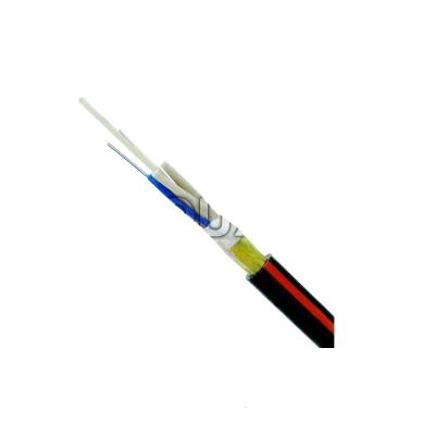 China FTTH Fiber Optic Cable Adss All Dielectric Loose Outdoor Adss Fiber Optic Tube Cable for sale