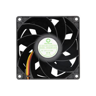 China DF923812HB High Speed ​​92x92x38mm DC Fan 12V Axial Industrial Fan for sale