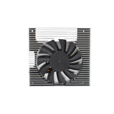 China DF701012MS Manufacturer 85X90X15MM Car Radiator With 70X70X10MM Brushless Fan for sale