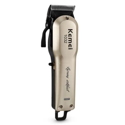 China Kemei KM-1032 Hotel Powerful Electric Rechargeable Hair Trimmer Cordless Trimmer Hair Cutting Machine for sale