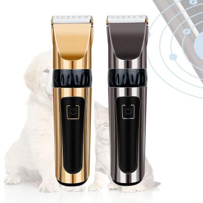 China Viable Rechargeable Low Noise Electric Pet Clipper Remover Cutter Grooming Cat Dog Hair Trimmer Electrical Pets Hair Cutting Machine for sale