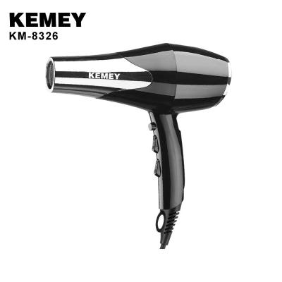 China Kemei Hair Dryer KM-8326 3000W High Power Ionic Blow Stable Ion Negative Ion Hair Dryer Thermostat System Wholesale for sale