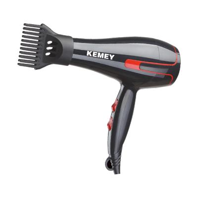 China KEMEY KM-8888 2in1 1800w Water Ion Hair Ionic Home Strong And Non-harmful Hair Dryer for sale