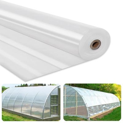 China Greenhouse cover Low cost single-span PE film greenhouse film for vegetables/ flowers for sale