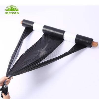 China UV Resistant Anti grass black color agricultural plastic mulch film for sale