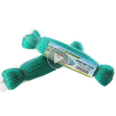 China UV Resistant Green vineyard bird netting anti bird nets for fruits fish pond vegetables for sale