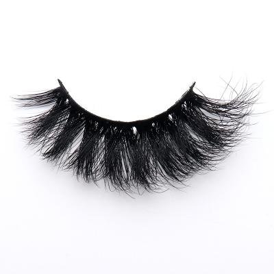 China Comfortable Wholesale Wear Private Label Eye Lashes Mink Siberian 3D Mink Lashes 25mm for sale