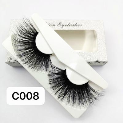 China Comfortable Custom Wear Mink Lashes Packing 25mm 30mm 3D Mink Fur Lashes Private Label for sale