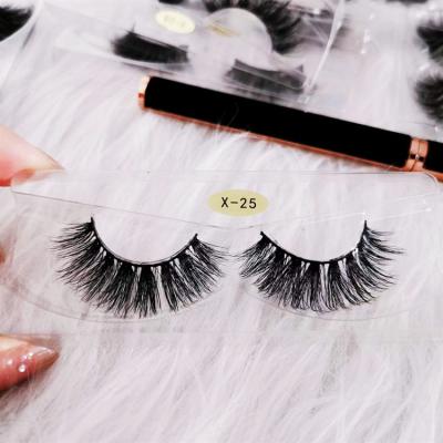 China Cruelty Vendor Lashes Mink Eyelashes Wholesale 3D Mink Lashes Fluffy Free for sale