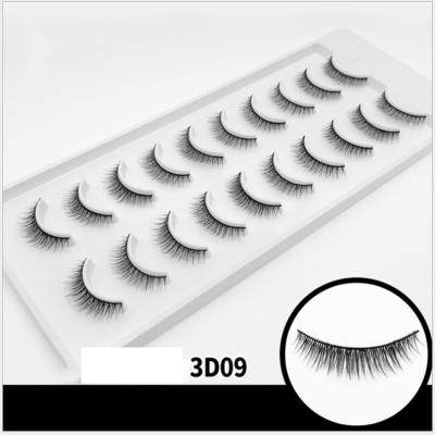 China Wholesale Vegan Nature Friendly Black Eyelash Lashes Different 10 Pairs Extension Person with All Thickness, Curl, Length for sale