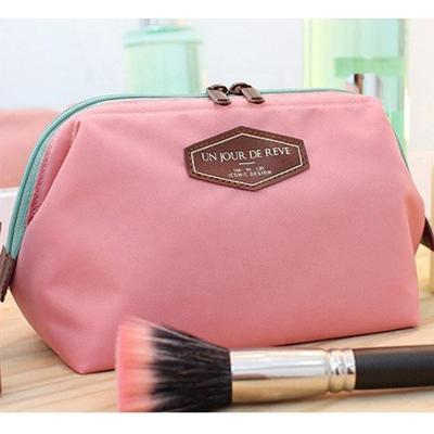 China Custom Made Logo Toiletry Bag Men Cosmetic Bag Eco-friendly Hot Pink Blue Orange Vanity Case Makeup Bag for sale