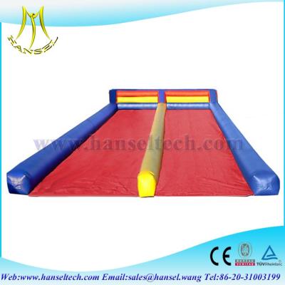 China Hansel high quality outdoor inflatable playground mat for sale