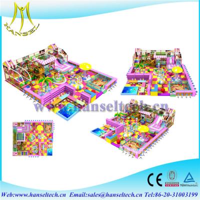 China Hansel good sell children playground equipment indoor and outdoor for sale