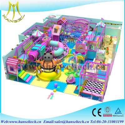 China Hansel top sale  indoor playground equipments for children or outdoor for sale