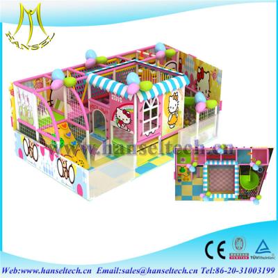 China Hansel top sale soft play houses indoor and outdoor for children for sale