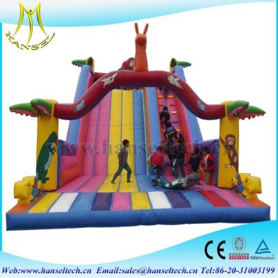 China Hansel 2017 hot selling PVC outdoor play area giant blow up ball for sale