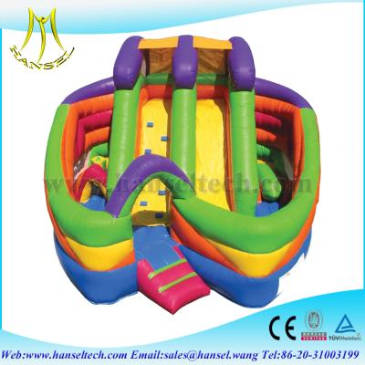 China Hansel free playground equipment,obstacle sport game indoor and outdoor for sale