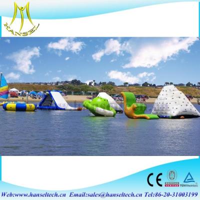 China Hansel attractive infltable water park design for children for sale