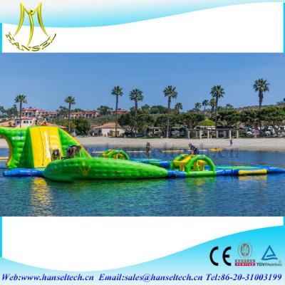 China Hansel popular used water park equipment for swimming party for sale