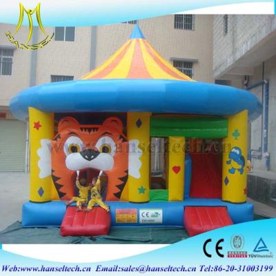 China Hansel top quality tiger china inflatable bouncy castle sport game for sale