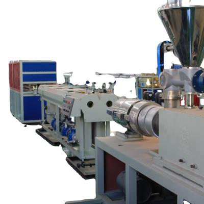 China Construction Works UPVC CPVC Electricity Conduit Pipe Making Machine Production Line for sale