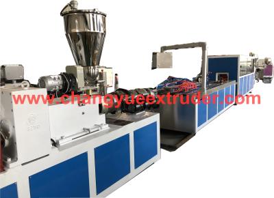 China Máquina avanzada de extrusión de perfiles de plástico SJSZ92/188 con extrusora modelo SJSZ 55/120 extrusora de tornillo cónico gemelo en venta