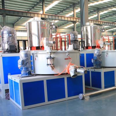 China 500/1000-PVC-Pulvermischmaschine 300L 600L vertikaler Hochgeschwindigkeits-PVC-Mixer zu verkaufen