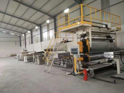 China Máquina de extrusores de plástico con placa UV 300 kg/h Máquina de hojas de mármol artificial de PVC en venta