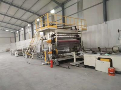 Chine Feeding Mode One Feed PVC Marble Sheet Making Machine with SJSZ 80/156 Extruder Size à vendre