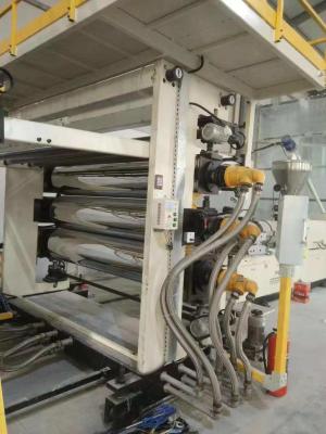 China 700-2000mm Sheet Width PVC Sheet Production Line with Automatic Feeding Mode and One Feed zu verkaufen