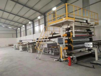 Chine Weg/Siemens Motor Plastic Sheet Machine with Machine Speed 2-20 M / Min à vendre