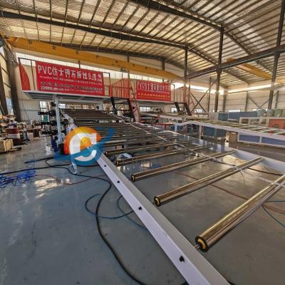 Cina Estrusore di piastre di plastica per la produzione di piastre di PVC a funzionamento automatico in vendita