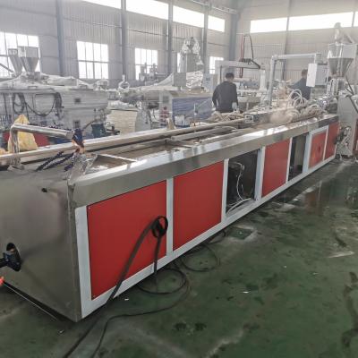 China SJSZ65/132 PVC WPC Louver Panel Extruder Machine for decoration for sale