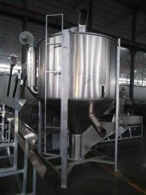 China PE PP ABS PS Plastic Granules Mixer 304 Stainless Vertical Blender Mixer for sale