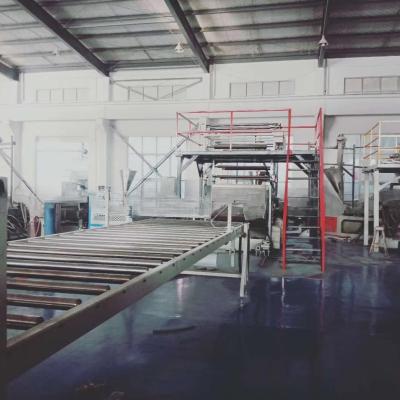 China Advanced PP PE ABS Sheet Production Line with Computerized Extrusion Molding Machine for sale