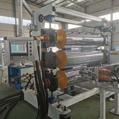 China Computerized Plastic Sheet Extruder Machine for PE PP PS ABS HIPS Sheet Production Line for sale