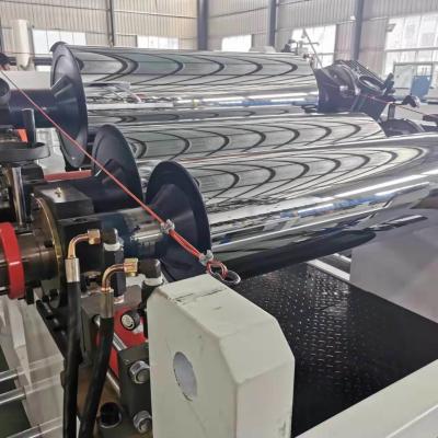 China Plastic Sheet Extruder Machine / High Speed ABA Three Layer PP PS ABS HIPS Roll Sheet Extrusion Line for sale