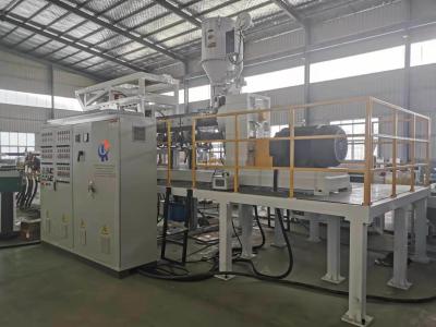 China Einzelplatte SJ 120 Kunststoffblech-Extruder-Maschine / Geomembran-Blatt-Produktionslinie zu verkaufen