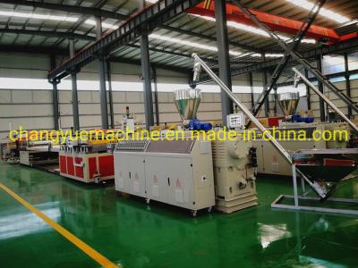 China Massive WPC-Platten-Produktionslinie 80/156 Schaumblatt-Produktionslinie individuell zu verkaufen