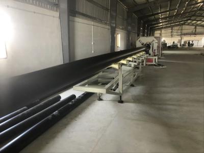 China Línea informática de producción de tuberías de HDPE SJ75/33/línea de extrusión para tuberías de 75-200 mm en venta