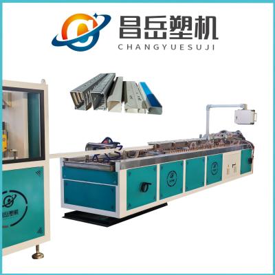 China 150 kg/h Kanalprofil Extrudermaschine automatisches PVC-Streckkabel zu verkaufen