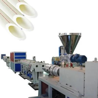 Chine Extrudeuse de tuyaux d'échappement pour machines d'extrusion à vis unique en plastique HDPE/PPR/PP/PE sur le marché à vendre