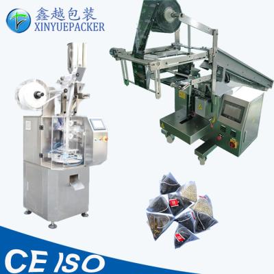 China Measuring Cup Filling Tea Bag Packing Machine Inner / Outer Bag Making for sale