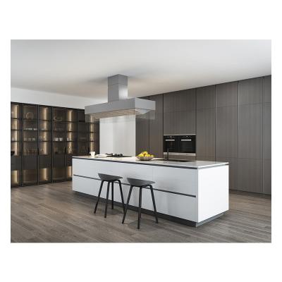 China Modern grade decoration kitchen cabinet apartment modern unit small furniture whole kitchen cabinet set for sale