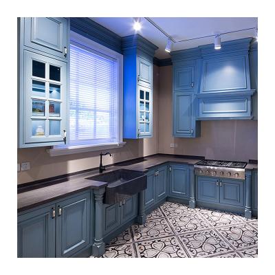 China Modern Kitchen Cabinets and Countertops New Design Modern Custom Complete Korean Display & Storage for sale