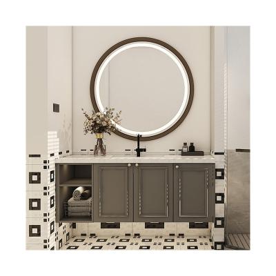 China Modern european antique bathroom vanity cabinets bathroom cabinets vanity modern for sale