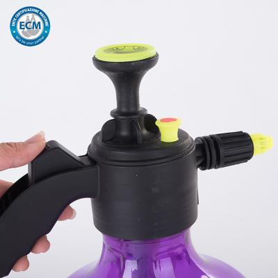 China No Leak China Factory Wholesale Newest Design Manual Garden Trigger Pump Sprayer With Safety Valve for sale