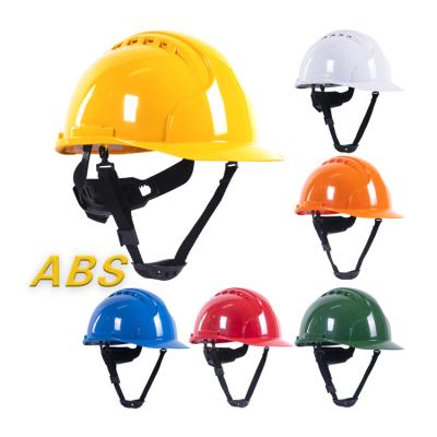 China ABS Shell High Quality Suitable for Electricians Overrun Tether Miner Hard Hat for sale