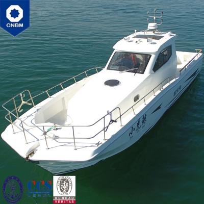 China Inland Type Pleasure Craft 45ft CE Certification New Cheap Cabin Boats Fiberglass Leisure Yacht With Prices For Sale for sale